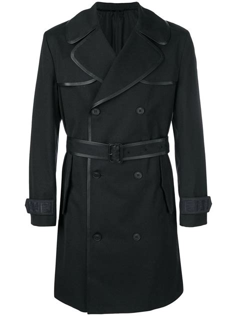 fendi man coat|fendi trench coat men's.